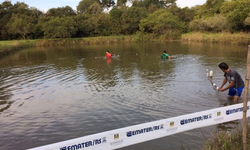 Alunos da Escola Marília participam de atividades no Colégio Agrícola