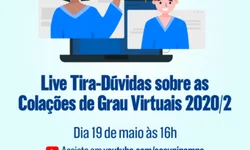 Unipampa realiza live tira-dúvidas sobre Colações de Grau Virtuais 2020/2