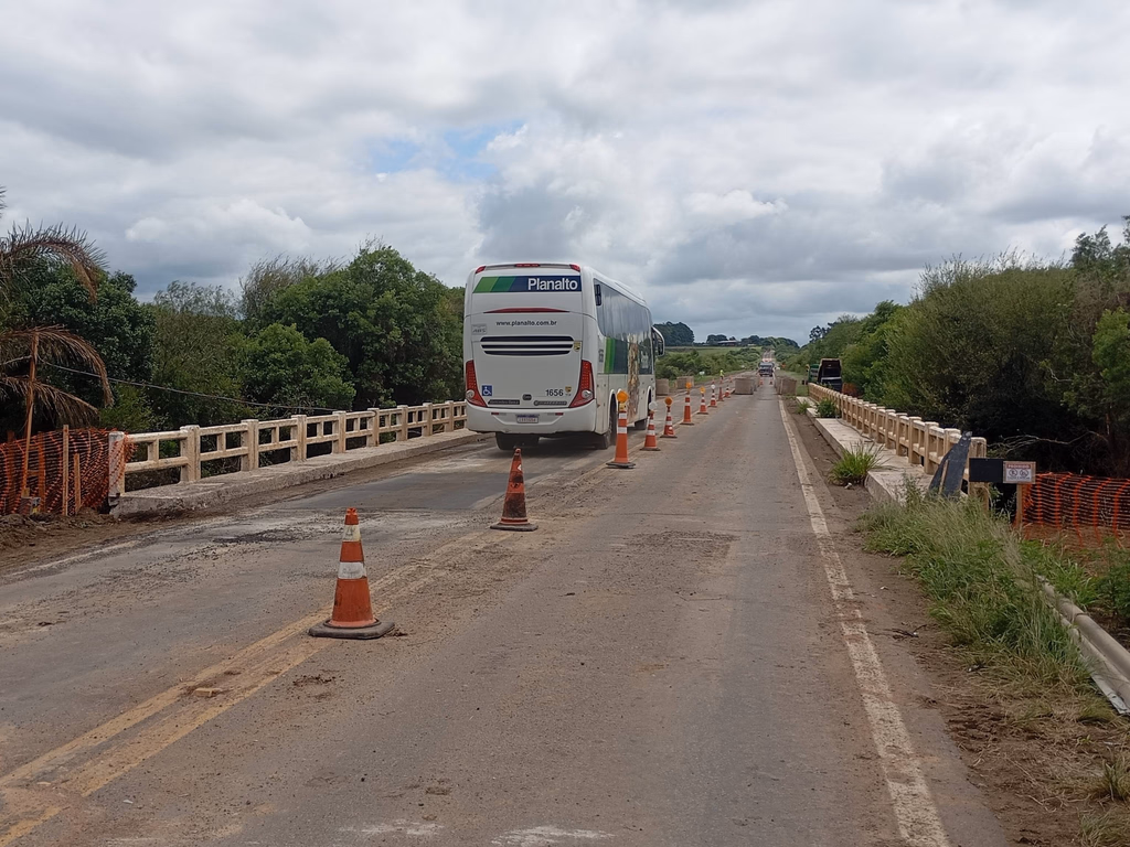 DNIT libera tráfego na ponte sobre o Arroio Piraí, na BR-290