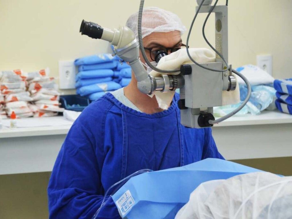 Mutirão oftalmológico realizará 320 cirurgias de catarata