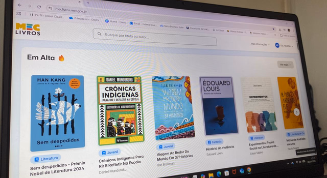 Governo Federal lança plataforma digital gratuita de livros
