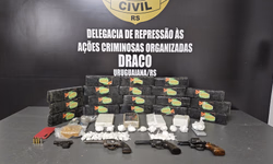 SSP aponta aumento nas ocorrências de tráfico de drogas em Uruguaiana