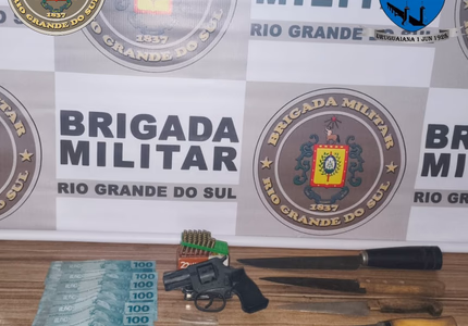 Brigada Militar prende dois em ações no fim de semana