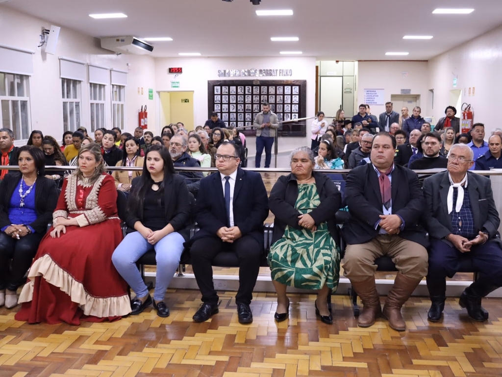 Solenidade registra homenagens na Semana Farroupilha