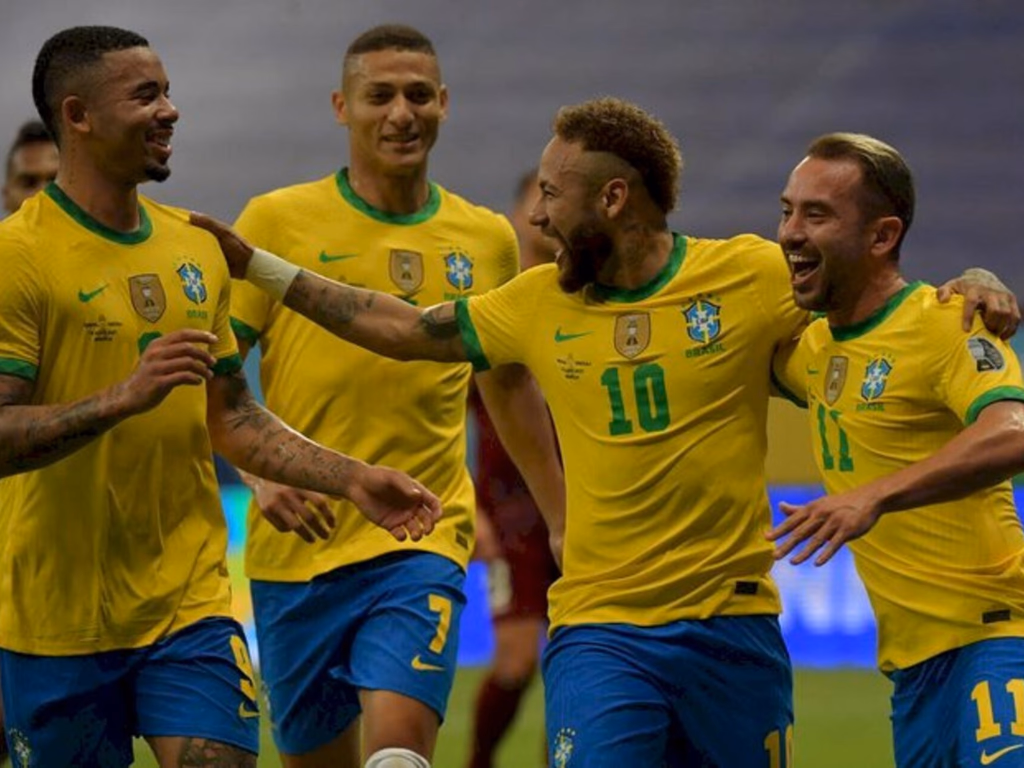 Seleção Brasileira goleia a Venezuela na abertura da Copa América