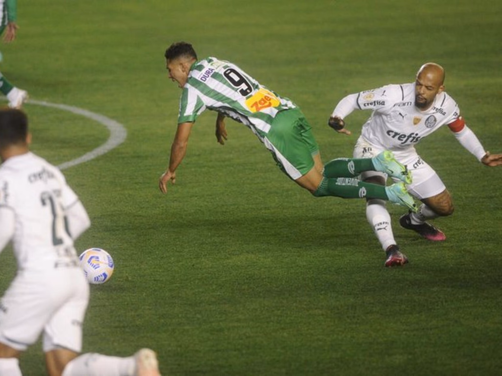 Juventude leva 3 a 0 do Palmeiras