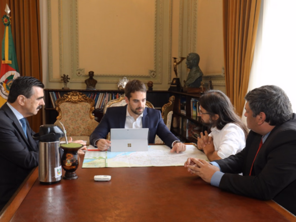 Lins expõe prioridades a Leite e destaca necessidade de medidas efetivas contra enchentes