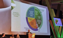 Iniciado plantio de área da Abertura da Colheita do Arroz