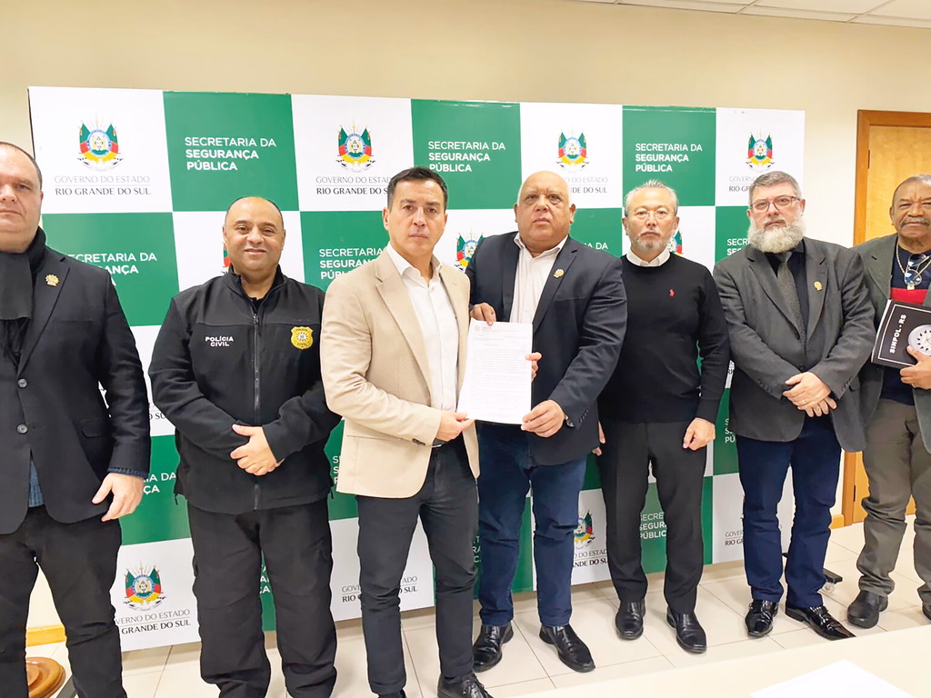 Sinpol-RS reivindica benefícios em reunião com a SSP