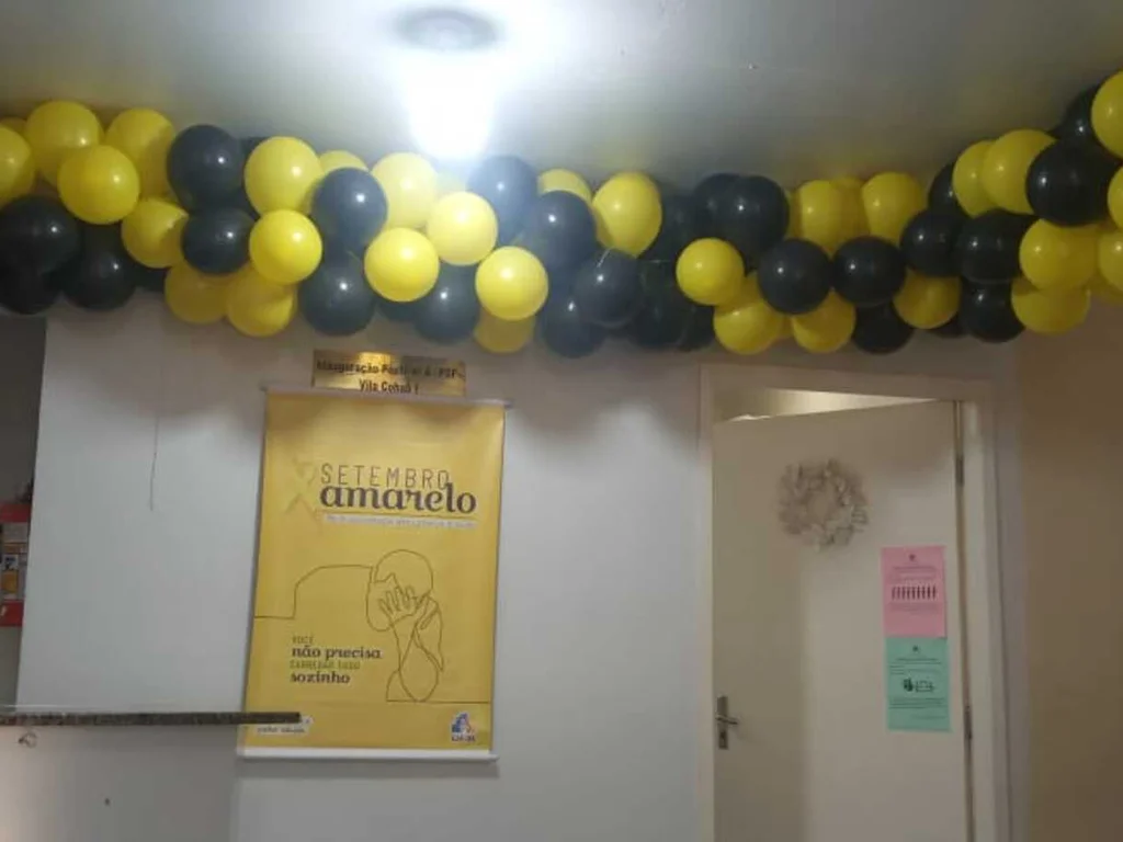 Secretaria de Saúde inicia programação alusiva ao Setembro Amarelo