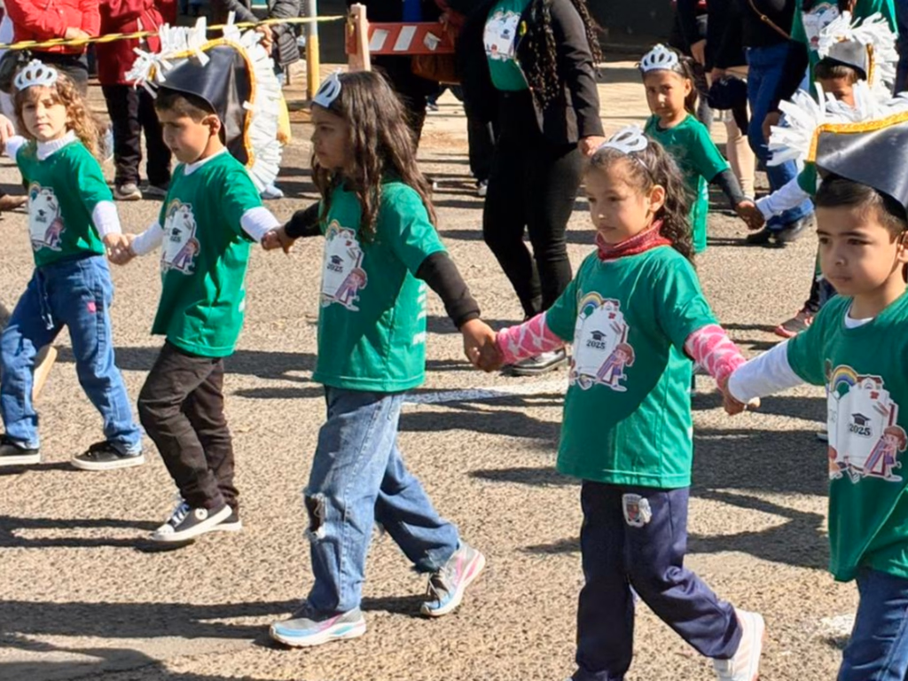 Educação Infantil desfila na Presidente Vargas