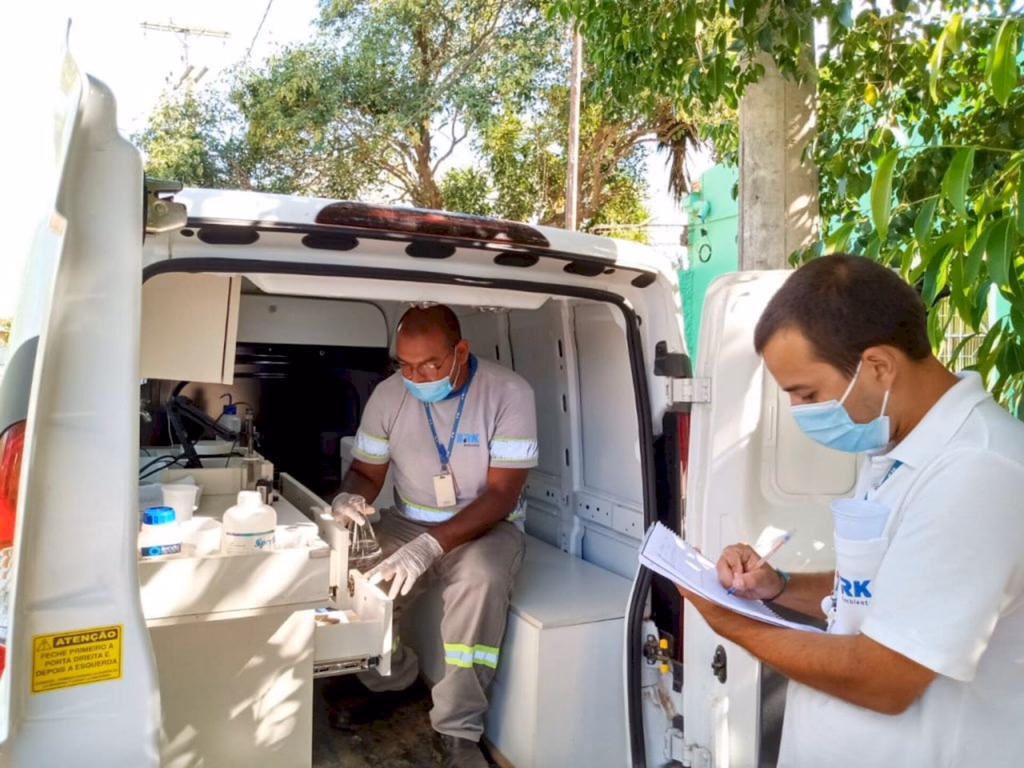 Laboratório avalia qualidade da água diretamente nas casas