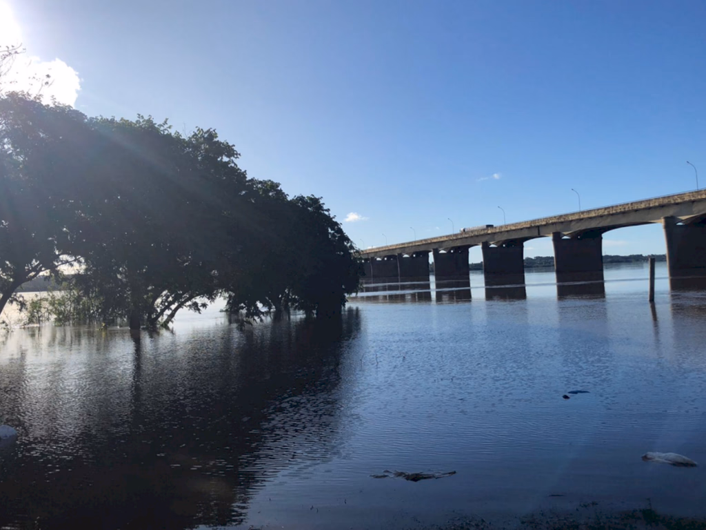 Nível do Rio Uruguai começa a diminuir