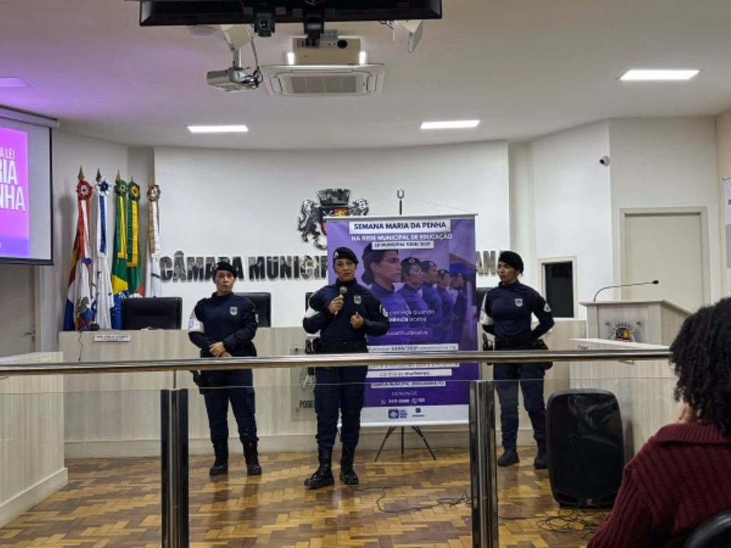 Sestra realiza palestra sobre violência doméstica no Legislativo