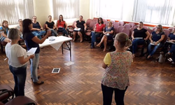 Alunos da Escola Marília participam de atividades no Colégio Agrícola