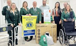 Lions Clube fortalece rede solidária com Banco Ortopédico