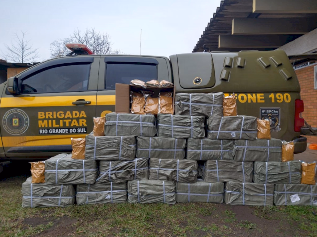 Apreensões somam R$1,1 milhão de prejuízo ao crime