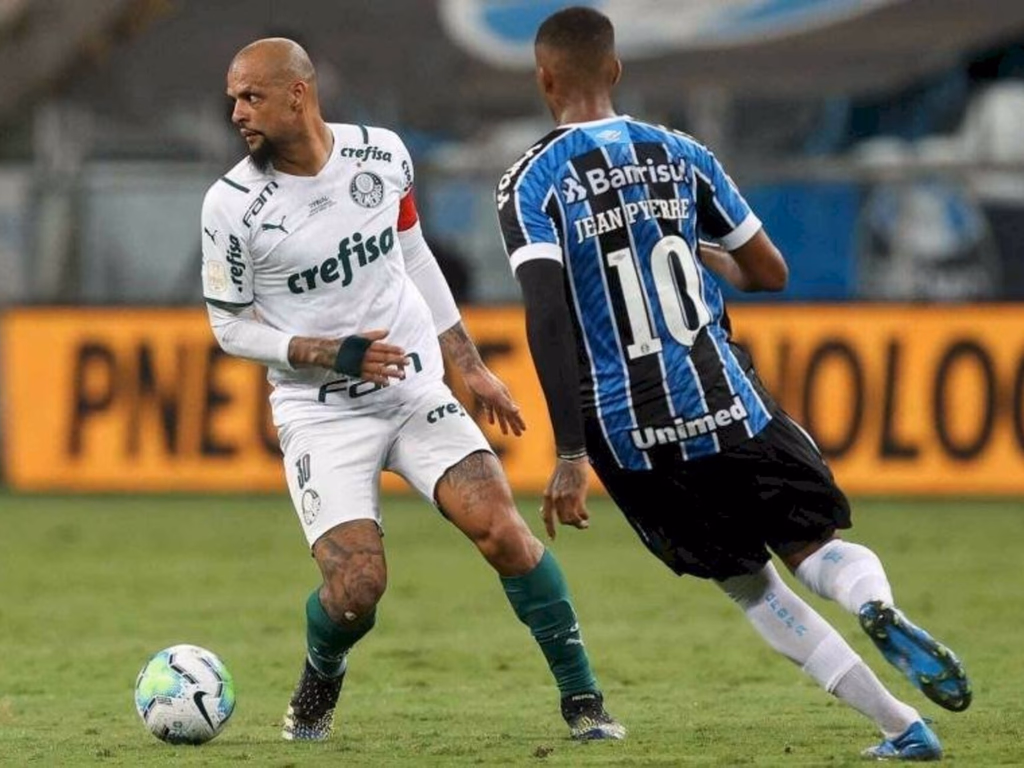 Grêmio encara o Palmeiras nesta quarta pelo Brasileirão