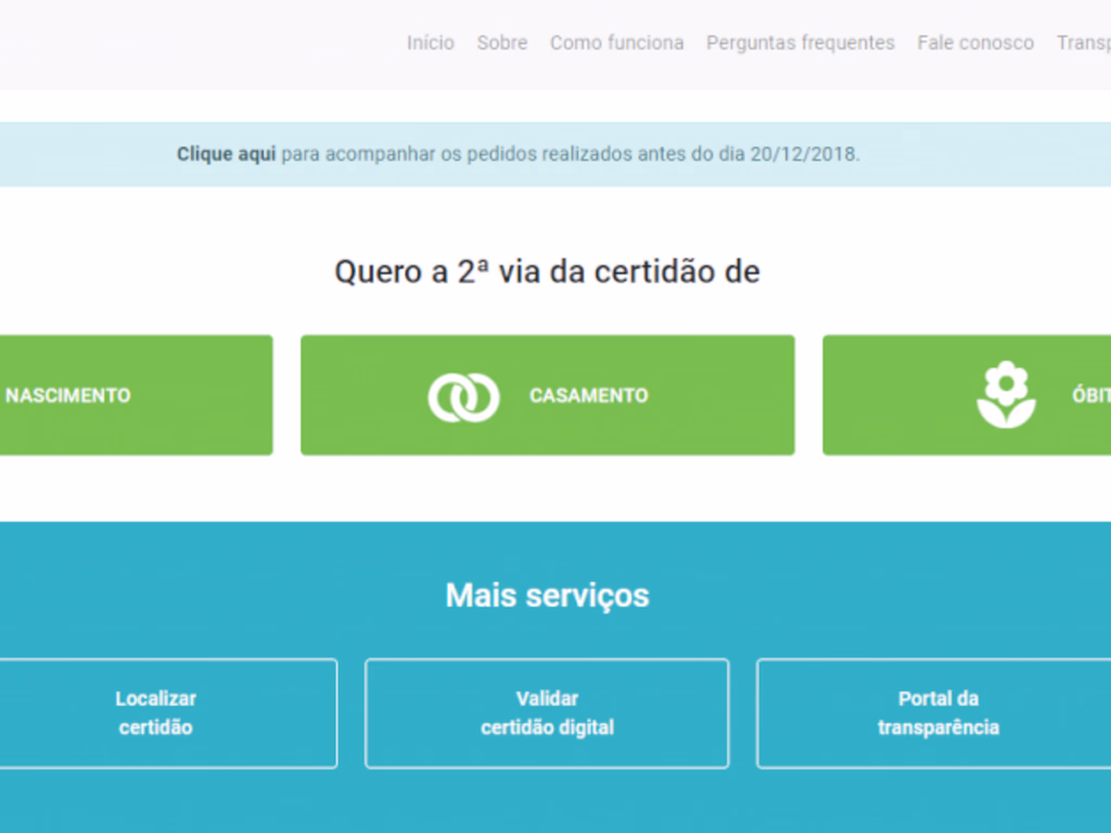 Cartórios de Registro Civil orientam população a utilizar serviços online