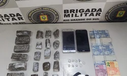 Batalhão de Choque prendeu cinco traficantes