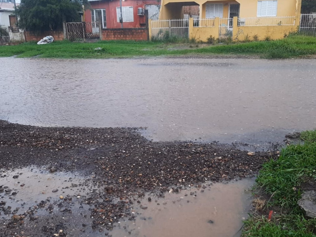 Uruguaiana já registra 229 mm de chuva