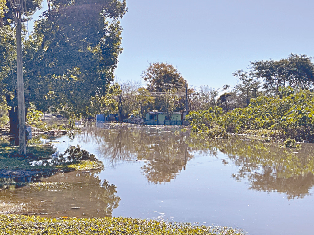 Cheia do Rio Uruguai dá sinais de recuo