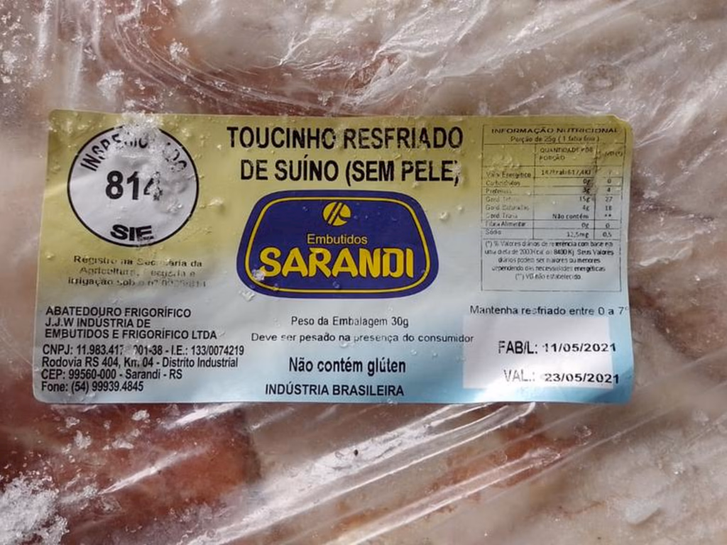 MP-RS apreende quatro toneladas de alimentos impróprios para consumo