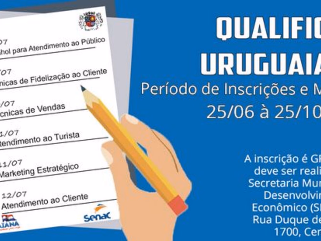 Sorteio do Programa Qualifica Uruguaiana é realizado