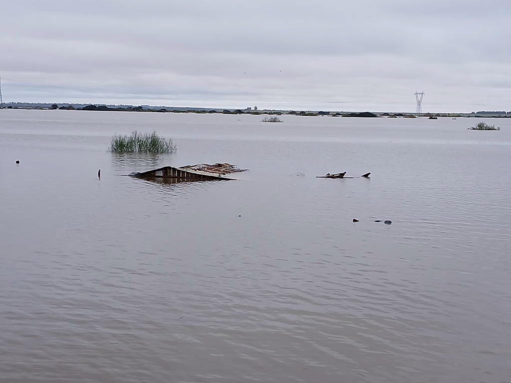 Rio Uruguai começa a recuar