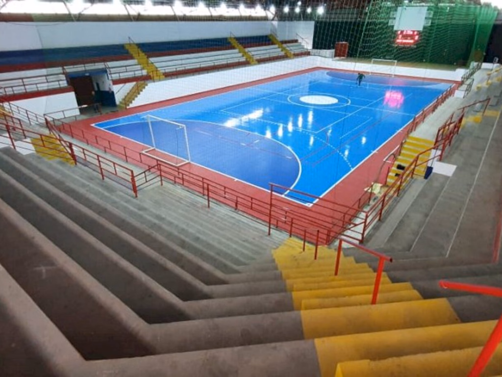 Concluída a primeira fase de obras do Ginásio Municipal