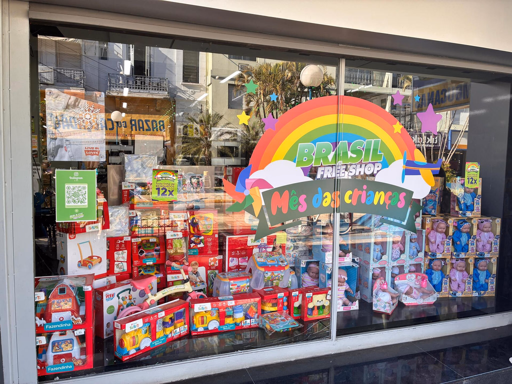 Dia das Crianças anima o comércio