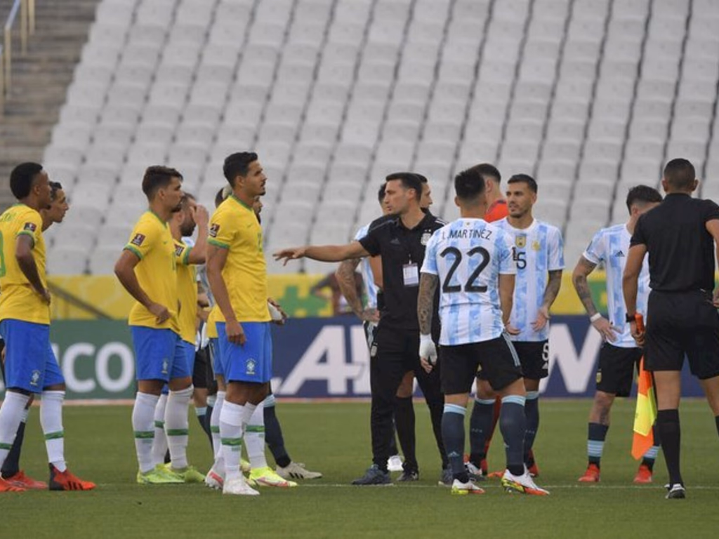 Fifa, Anvisa e Polícia Federal se manifestam sobre suspensão do jogo Brasil e Argentina