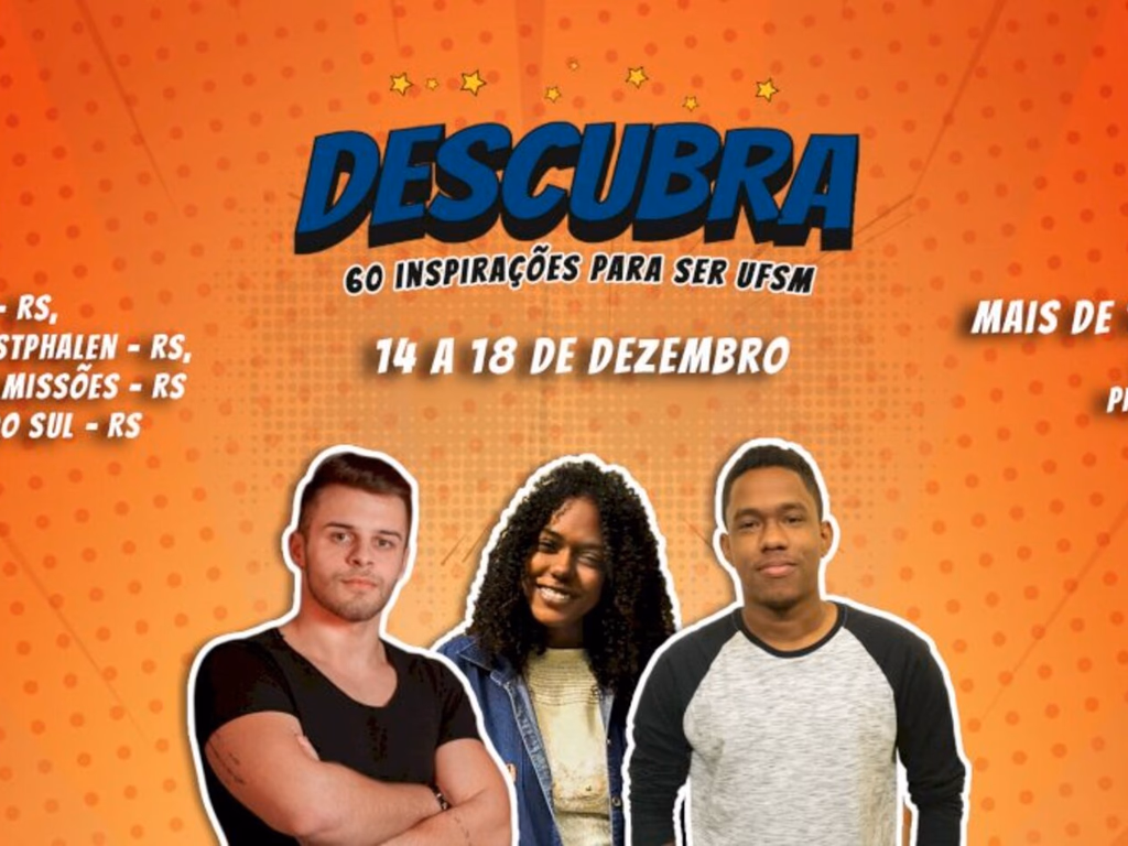 Começa o Descubra UFSM em Rede