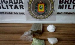 BM intercepta droga arremessada para dentro da Modulada