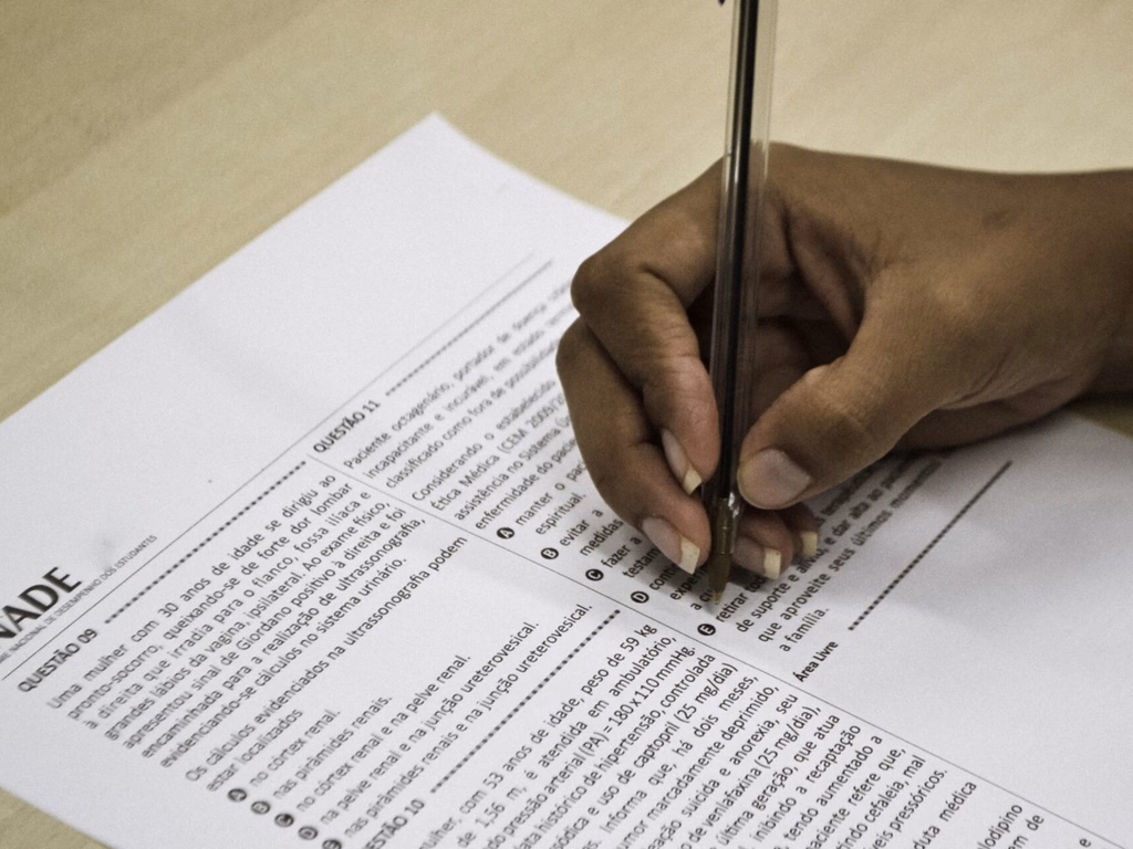 Formandos da Unipampa realizam o Enade 2025