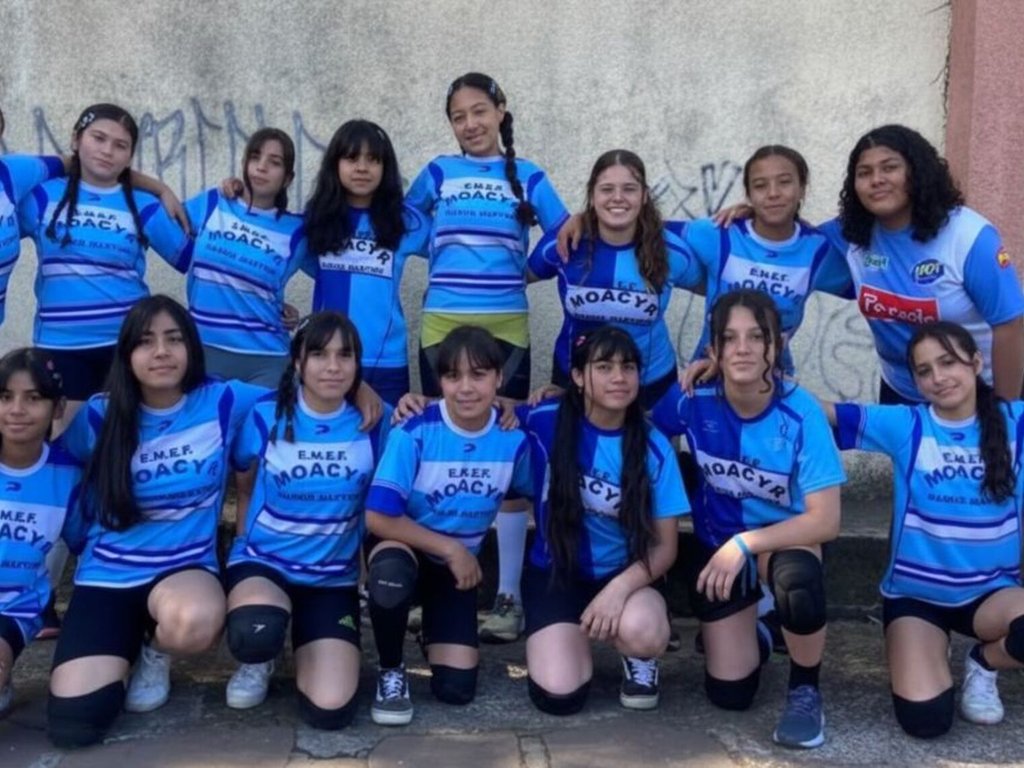 Vôlei mirim da Moacyr Ramos Martins garante vaga no regional do Jergs