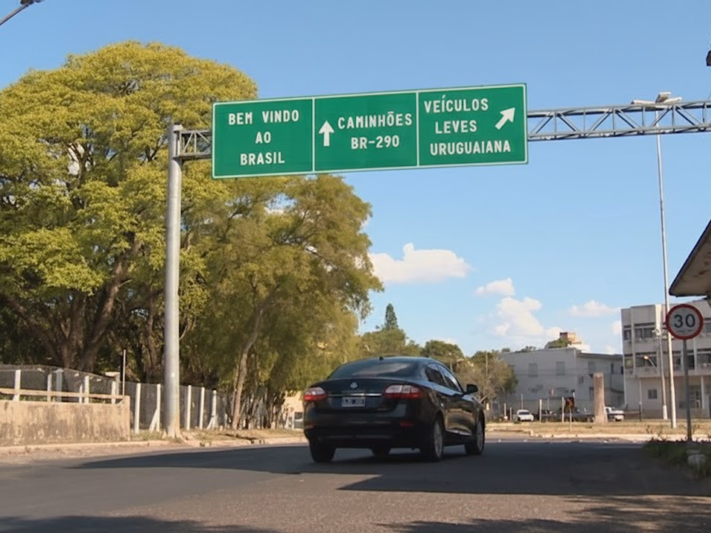 Entrada de argentinos por Uruguaiana cai quase 40% 