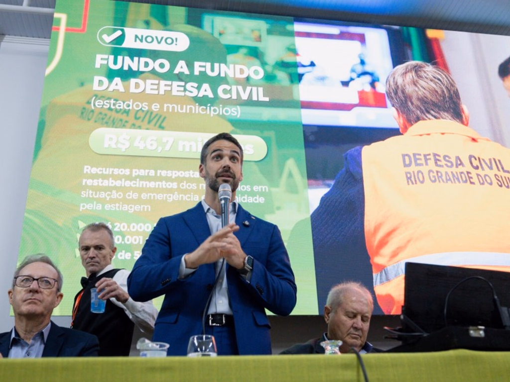 Leite anuncia medidas para enfrentar a estiagem