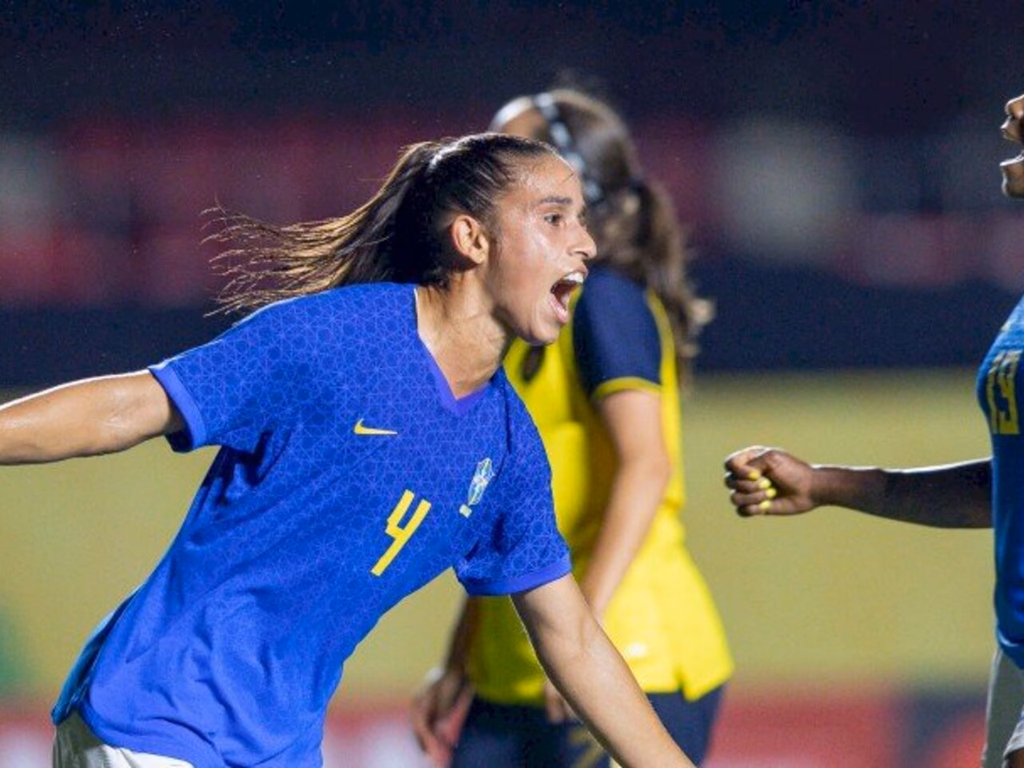 Seleção Feminina goleia Equador por 8 a 0
