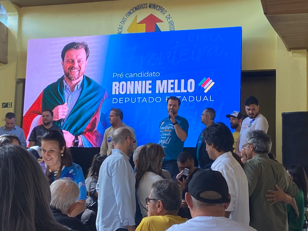 Ronnie Mello lança pré-candidatura a deputado estadual