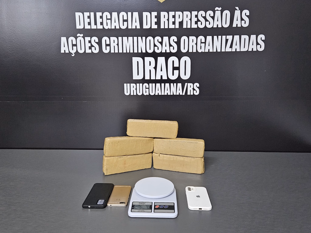 Operação da Draco termina em prisão e droga apreendida