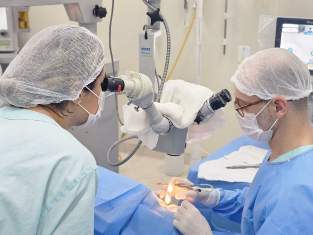 Começaram as cirurgias de catarata