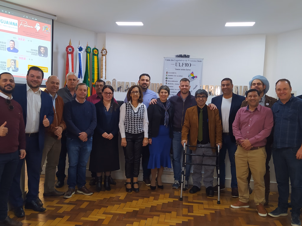 Vereadores da região se reúnem em Uruguaiana