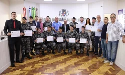 Corpo de Bombeiros recebem sopradores do MPT-RS