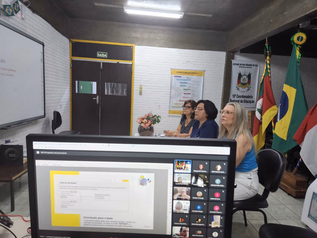 Escolas recebem orientações sobre a Avaliação Diagnóstica 2023