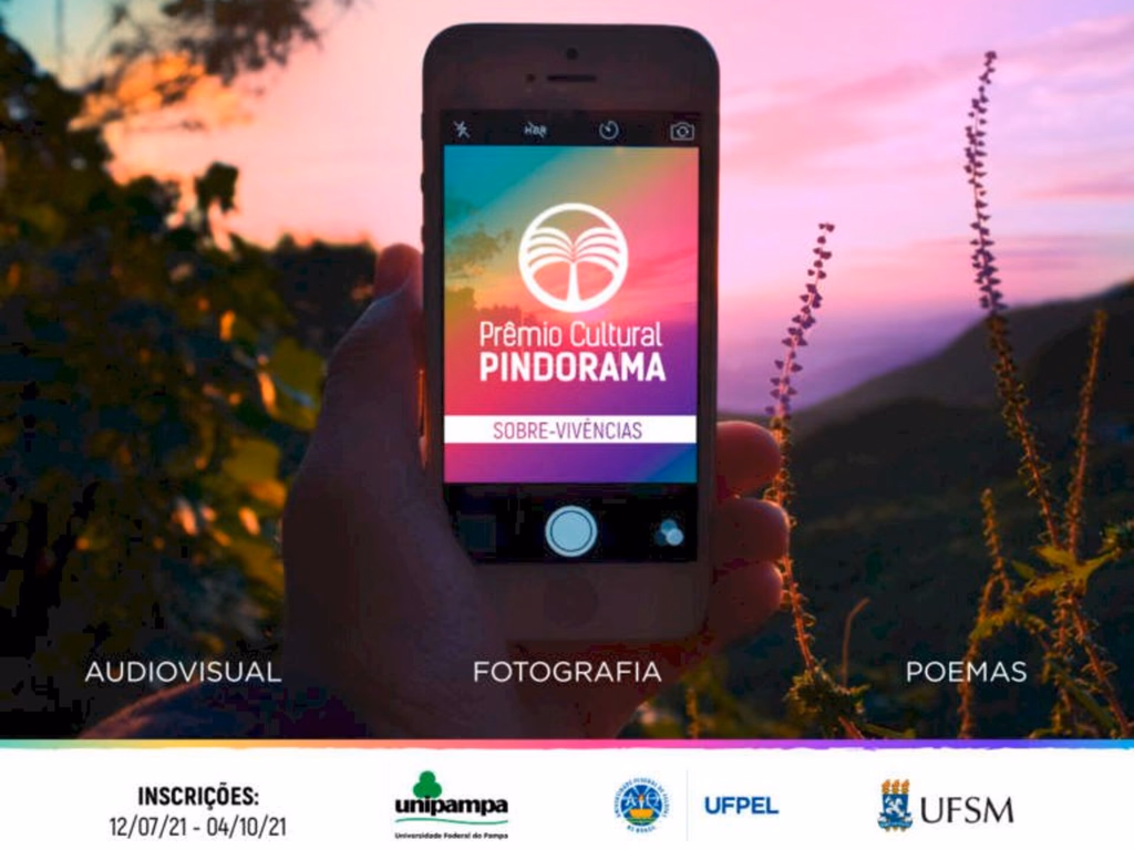 UFSM, Unipampa e UFPel recebem inscrições para o 1º Prêmio Cultural Pindorama