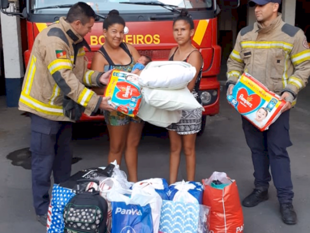 Famílias vítimas de incêndio recebem auxílio