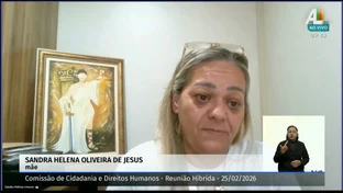 Assembleia ouve mãe de jovem morto em ação do Choque