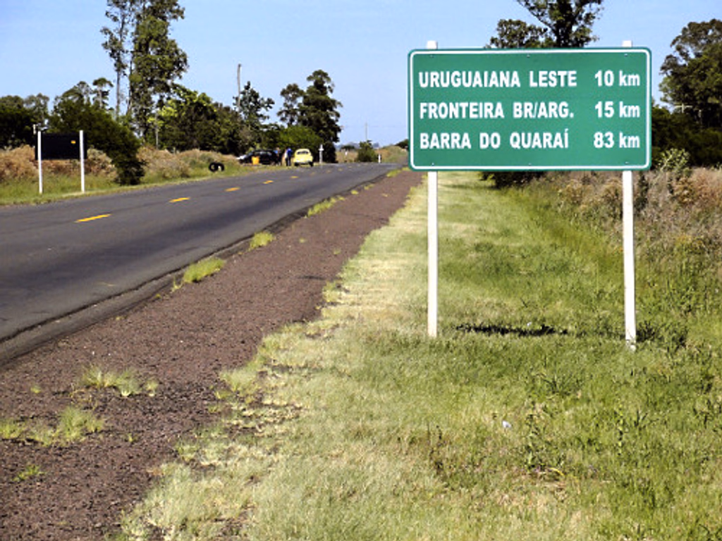 Mulher fica ferida em mais um acidente na BR-472