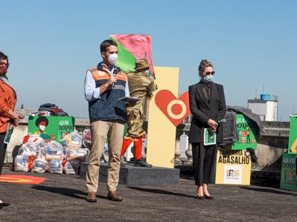 Campanha do Agasalho também recolherá doações de alimentos